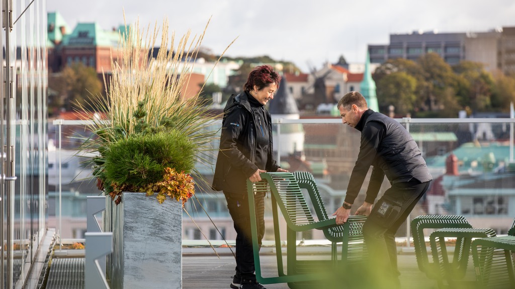 All Wihlborgs förvaltning sköts med egen personal, vilket är en medveten och strategisk satsning för att skapa goda kundrelationer.