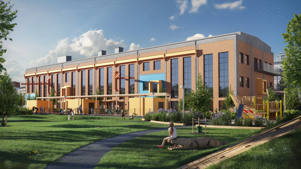 Omvandlingen av Motorhallarna har startart