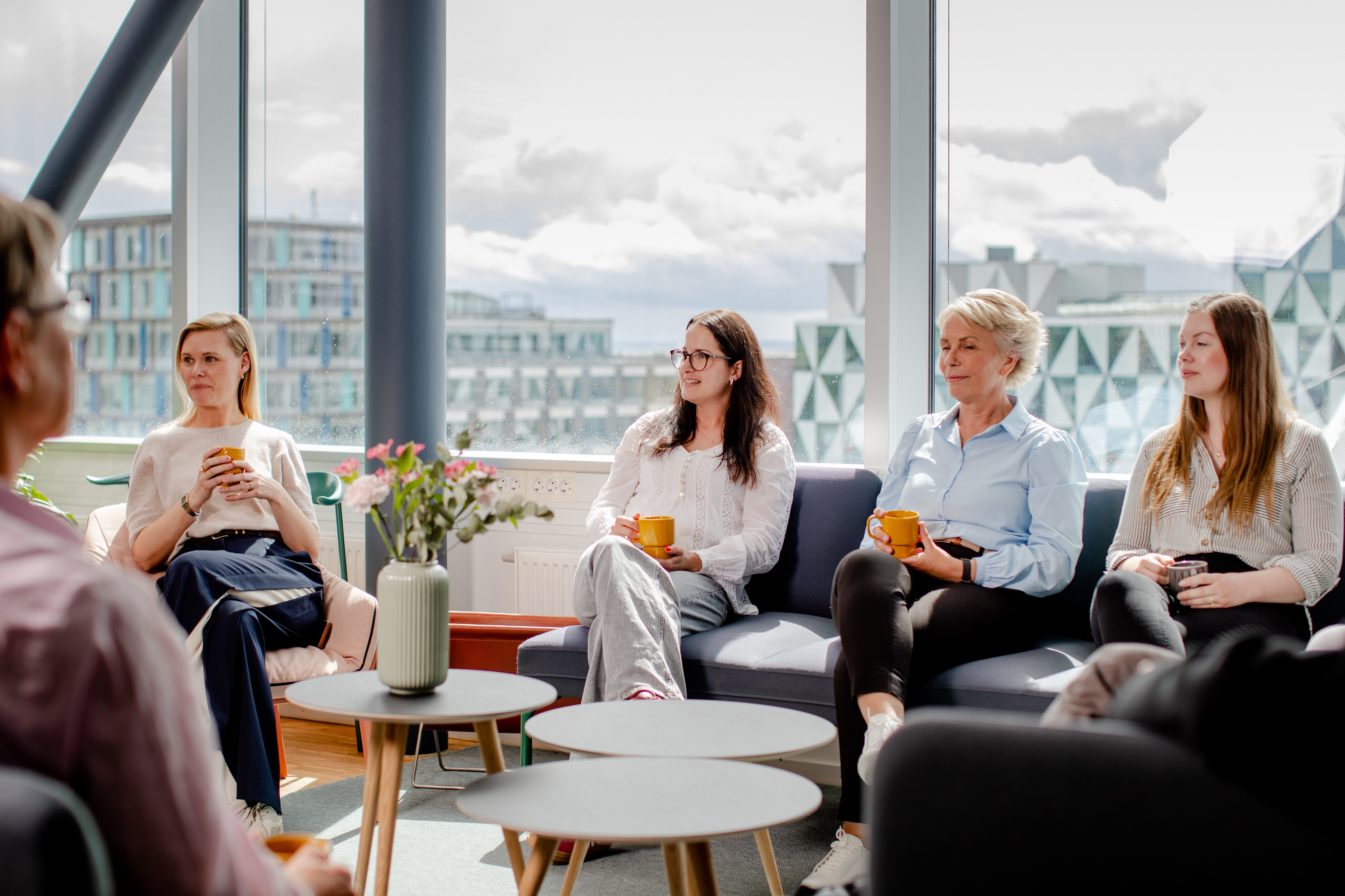 Medarbetare på kontoret i Helsingborg.