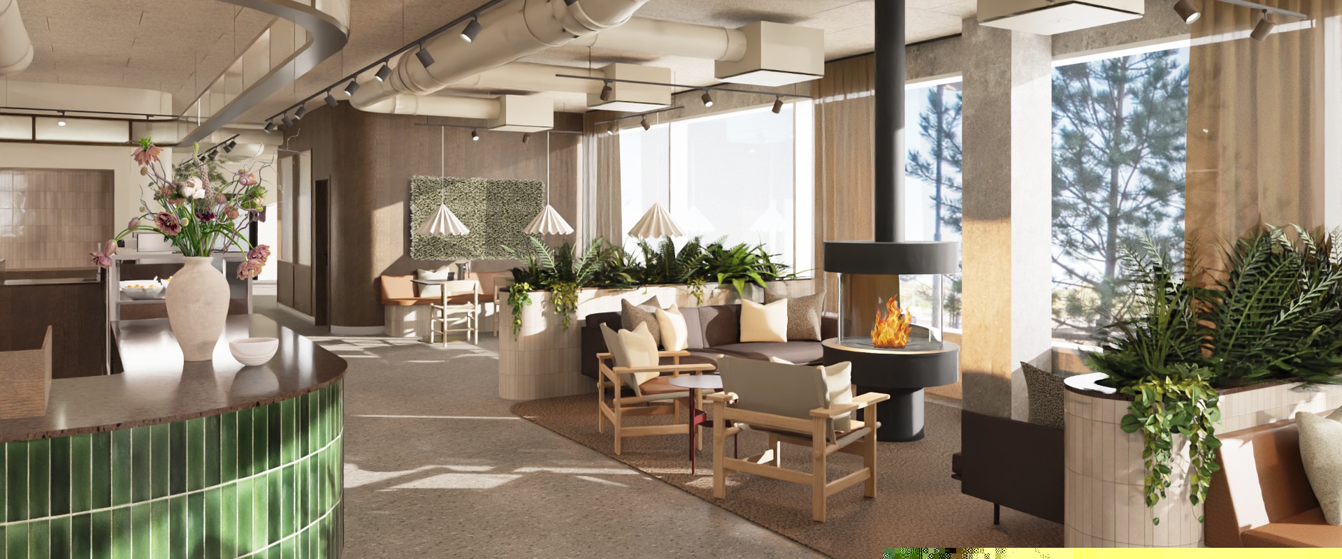 Kontor i Hyllie med fri utsikt