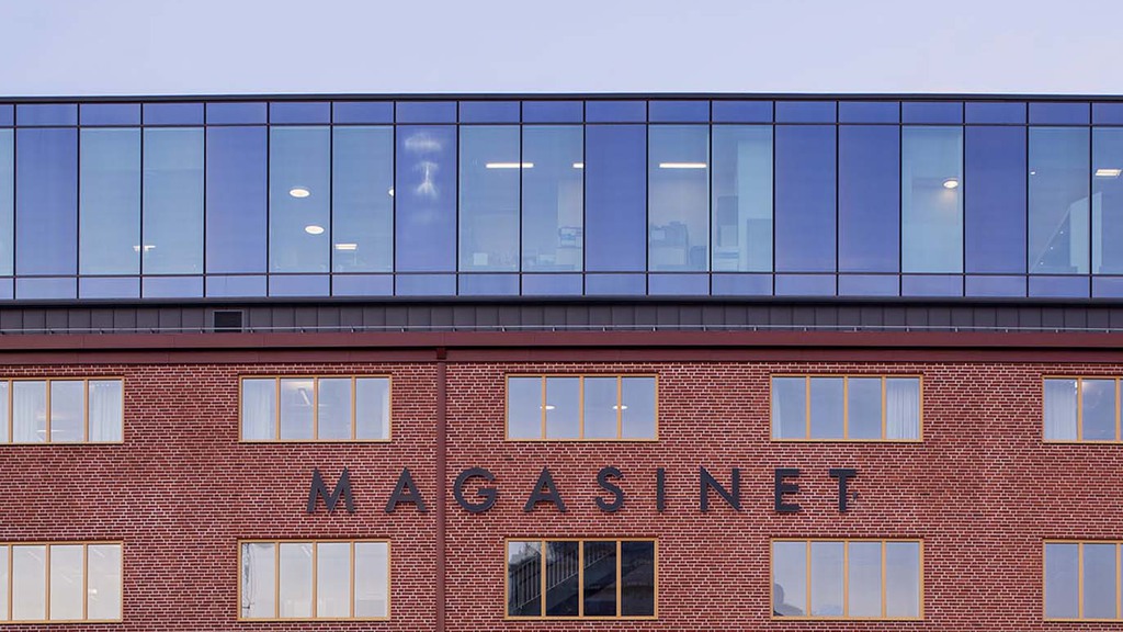 Magasinets takterass med utsikt över Malmö.