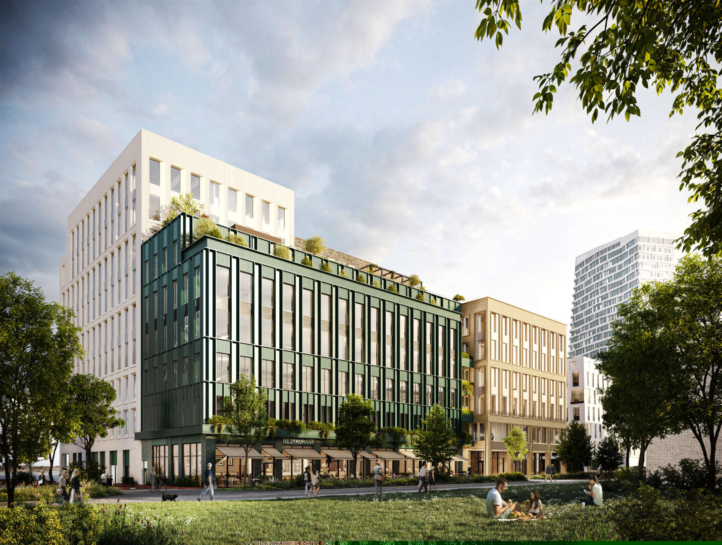 Wihlborgs kontorshus Kvartetten i Hyllie får Telia som hyresgäst