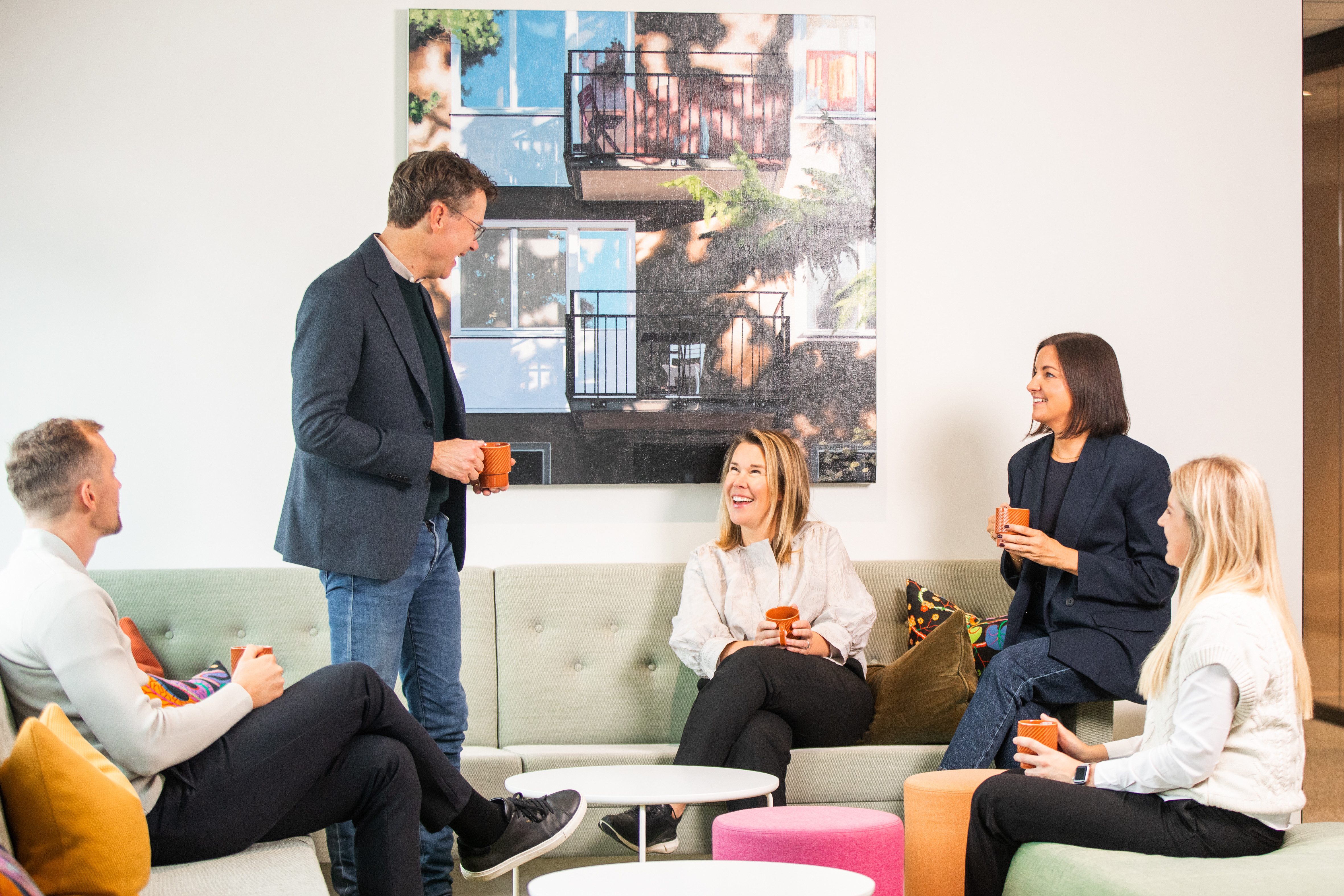 Gemenskap är ett av våra värdeord.