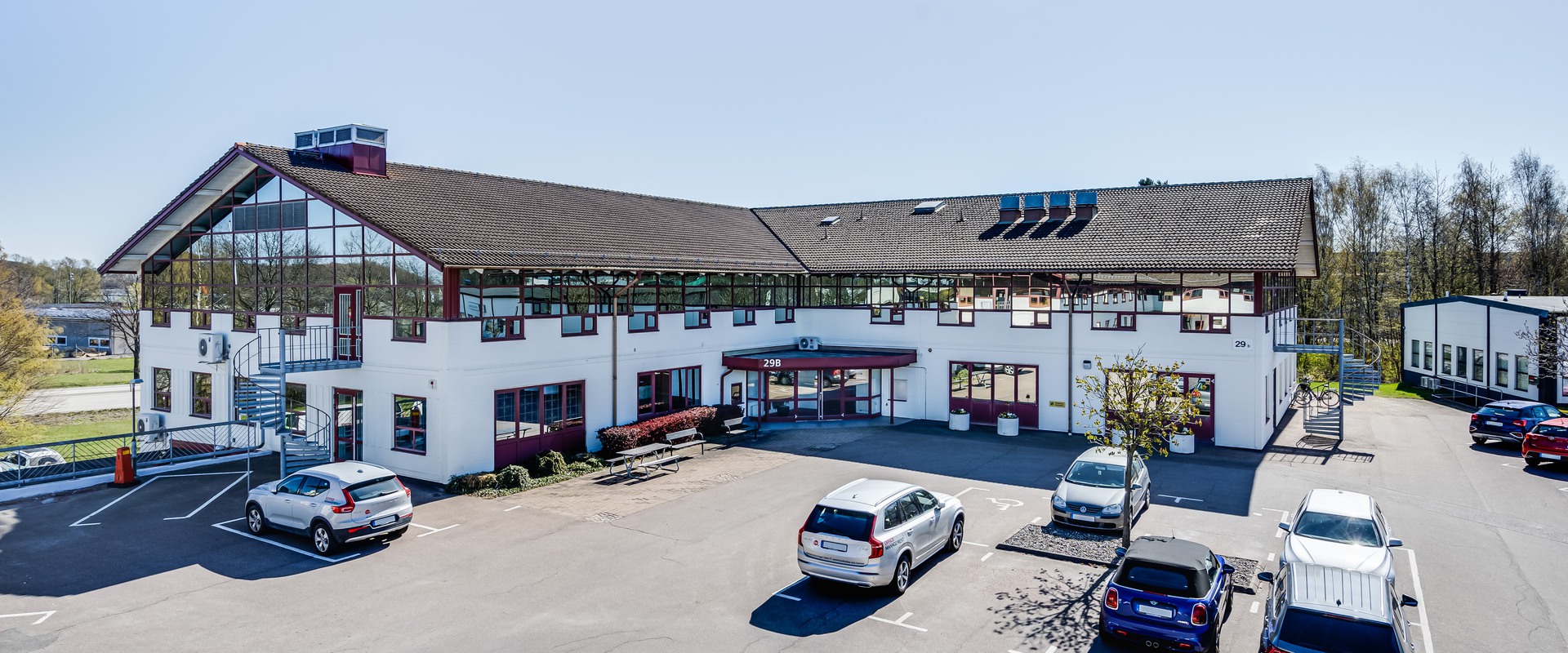 Generös kontorslokal på Berga 