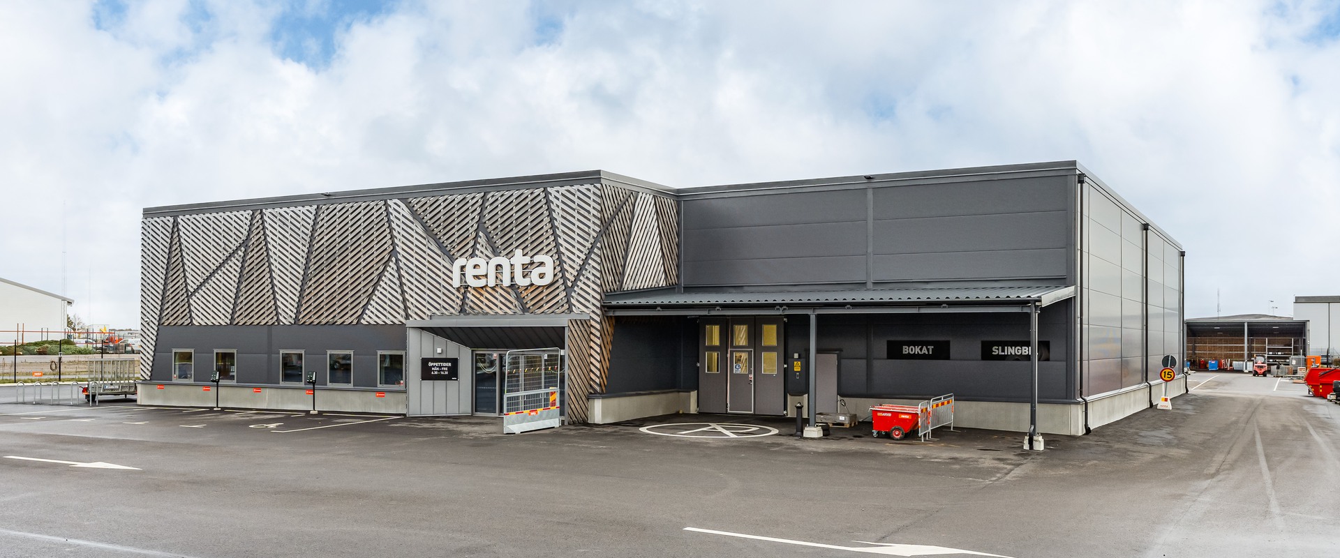 Grustaget 1, ny anläggning åt Renta