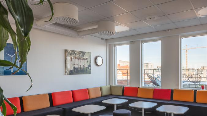 Kontorslokal med egen takterrass