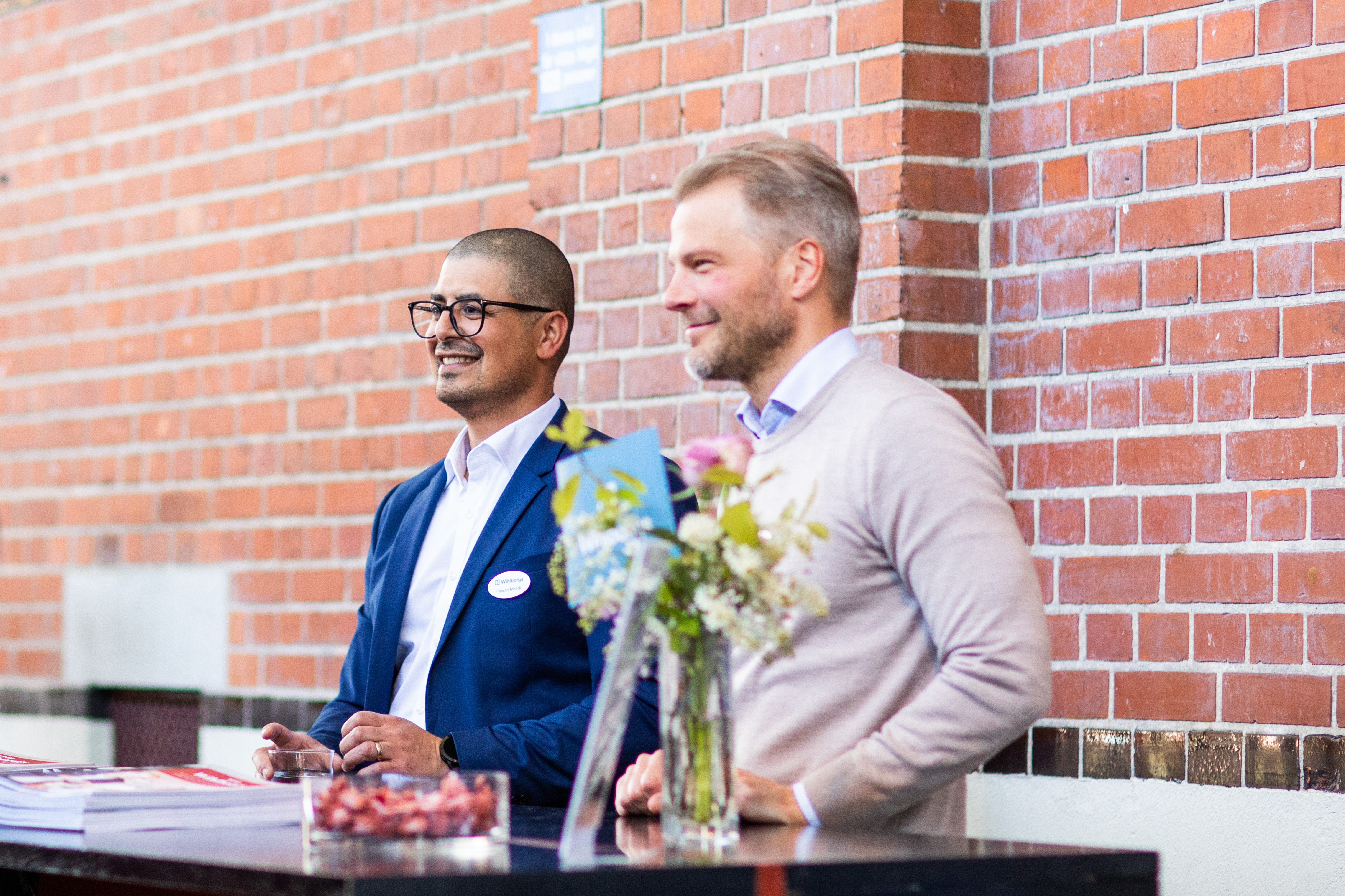 På Wihlborgs årsstämma 2023 bjöds det på lättare förtäring 