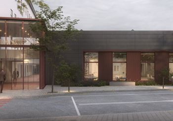 Montagehallerne omdannes til kontormiljø