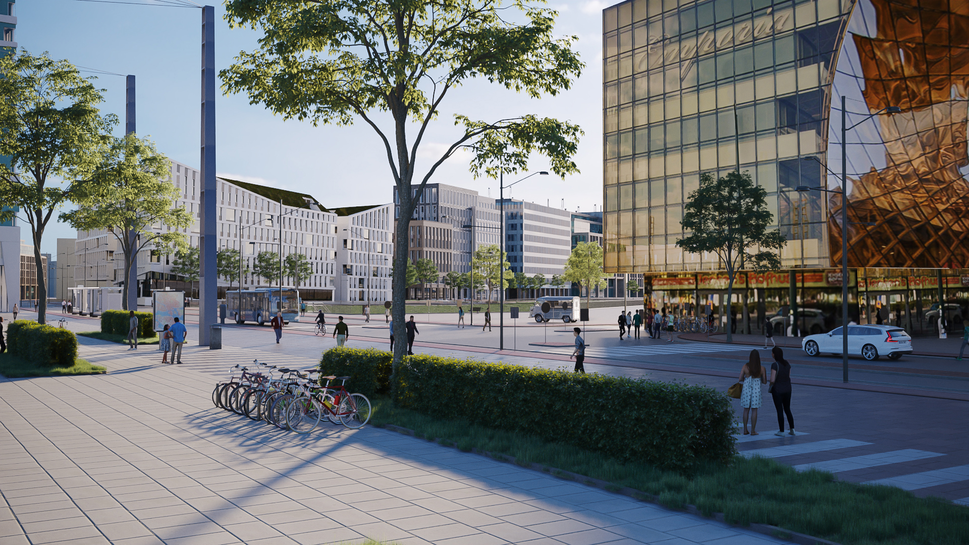 I dynamiska Hyllie växer verksamheterna tillsammans med stadsdelen