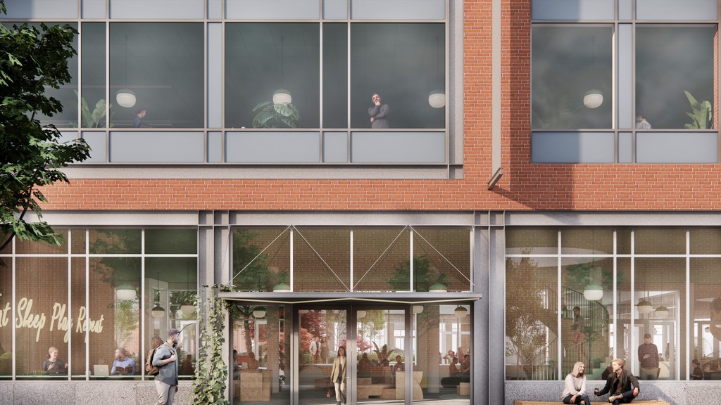 Kontorslokal på bästa skyltläge i Dockan