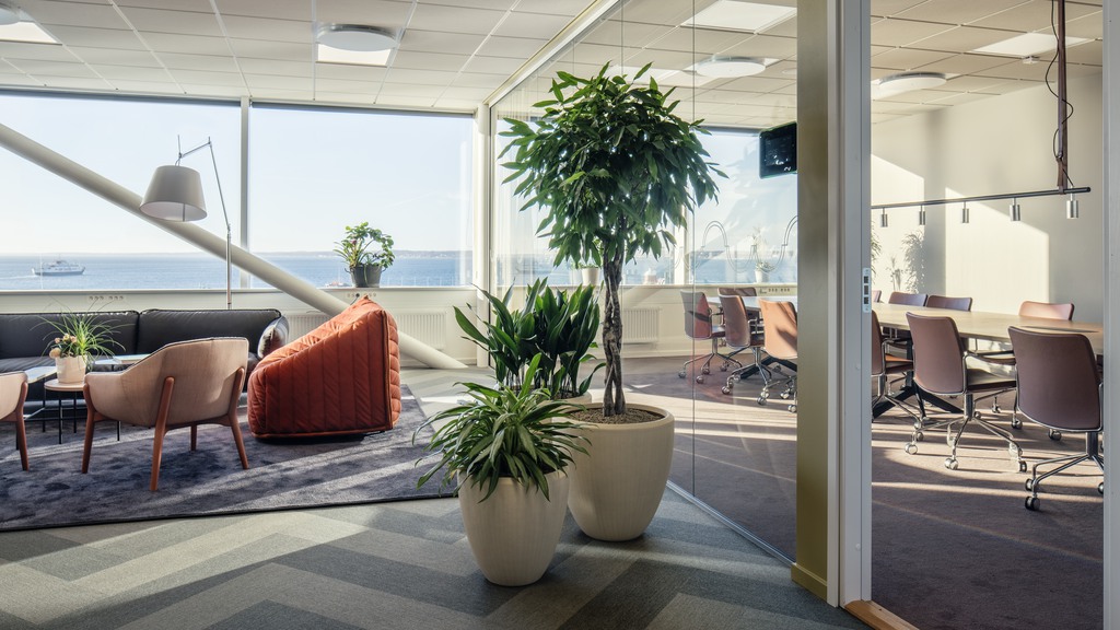 Kontor med utsikt på Helsingborg C