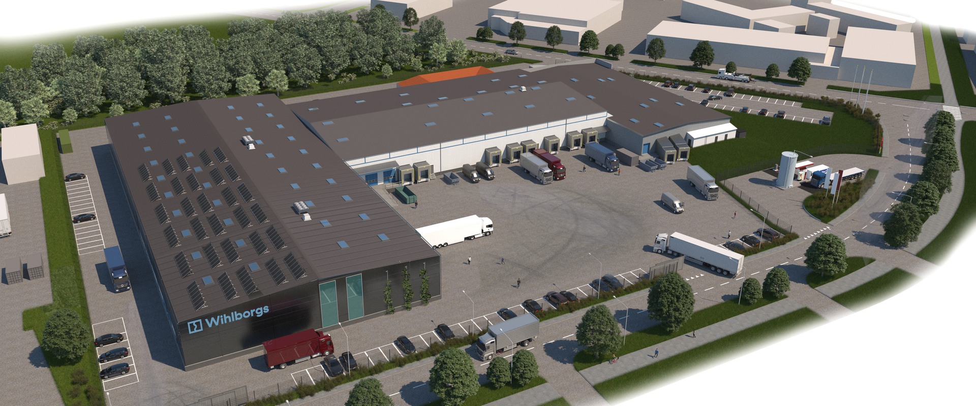 Flexibel tomt för lager och logistik i Fosie 