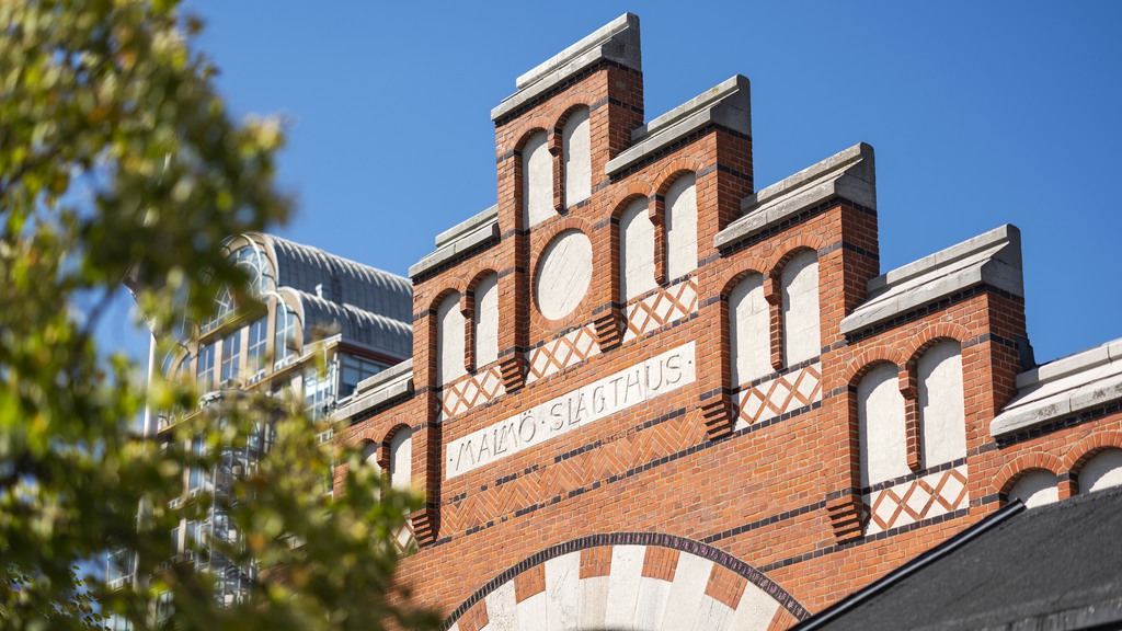 Bild på ytterfasaden på Slagthuset 1 