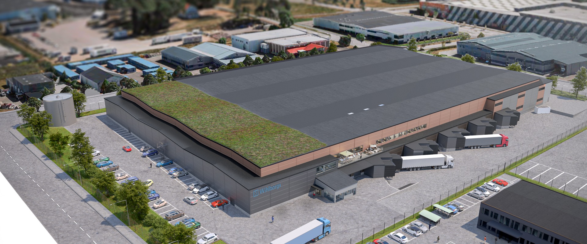 Sunnanå 12:54 - en av Wihlborgs fastigheter i Malmö