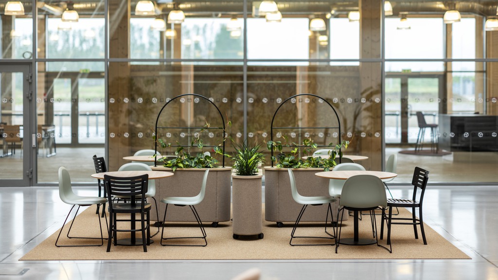 Interiör, soffgrupp i Space entré..