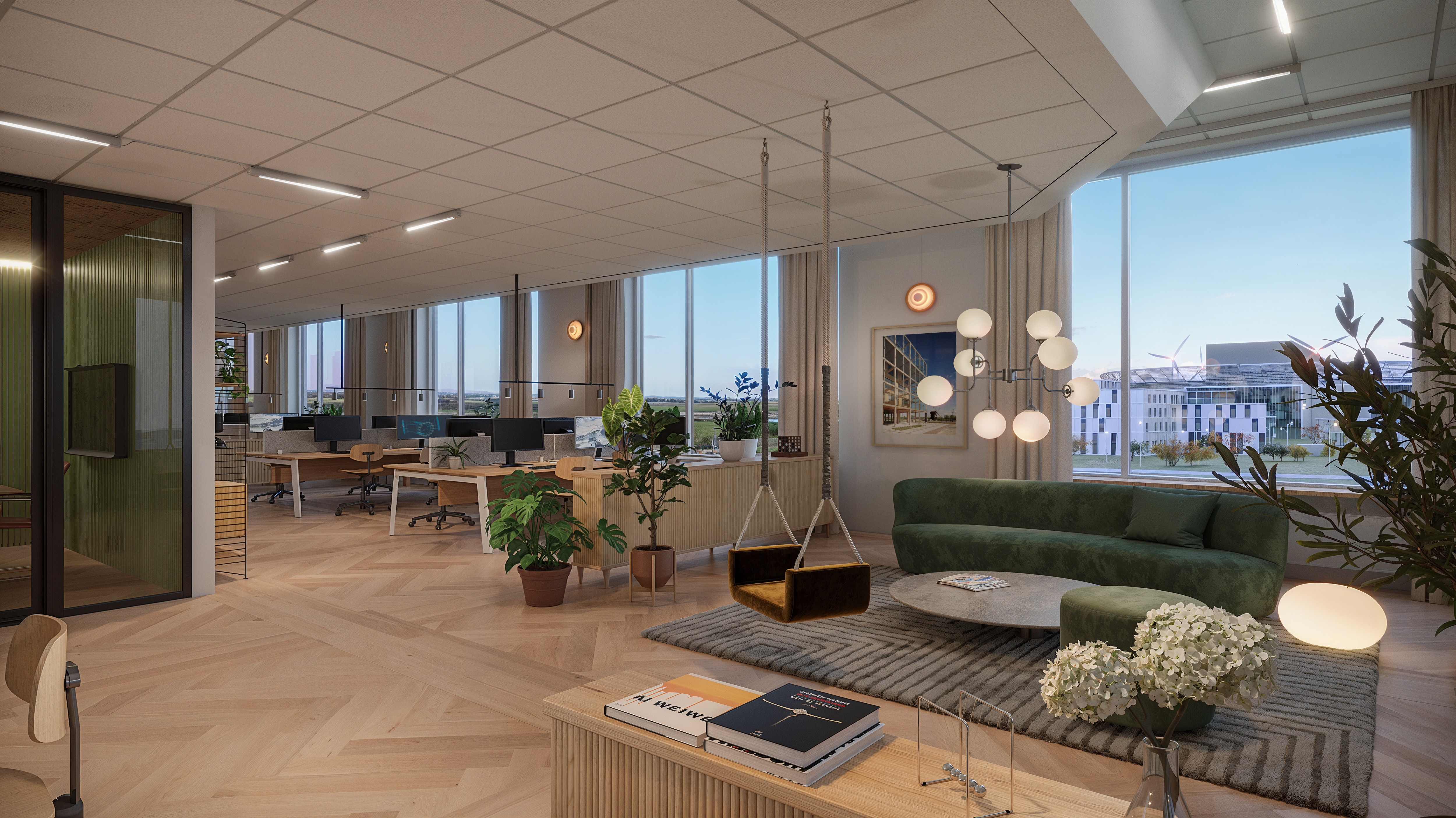 Visionsbild interiör Space