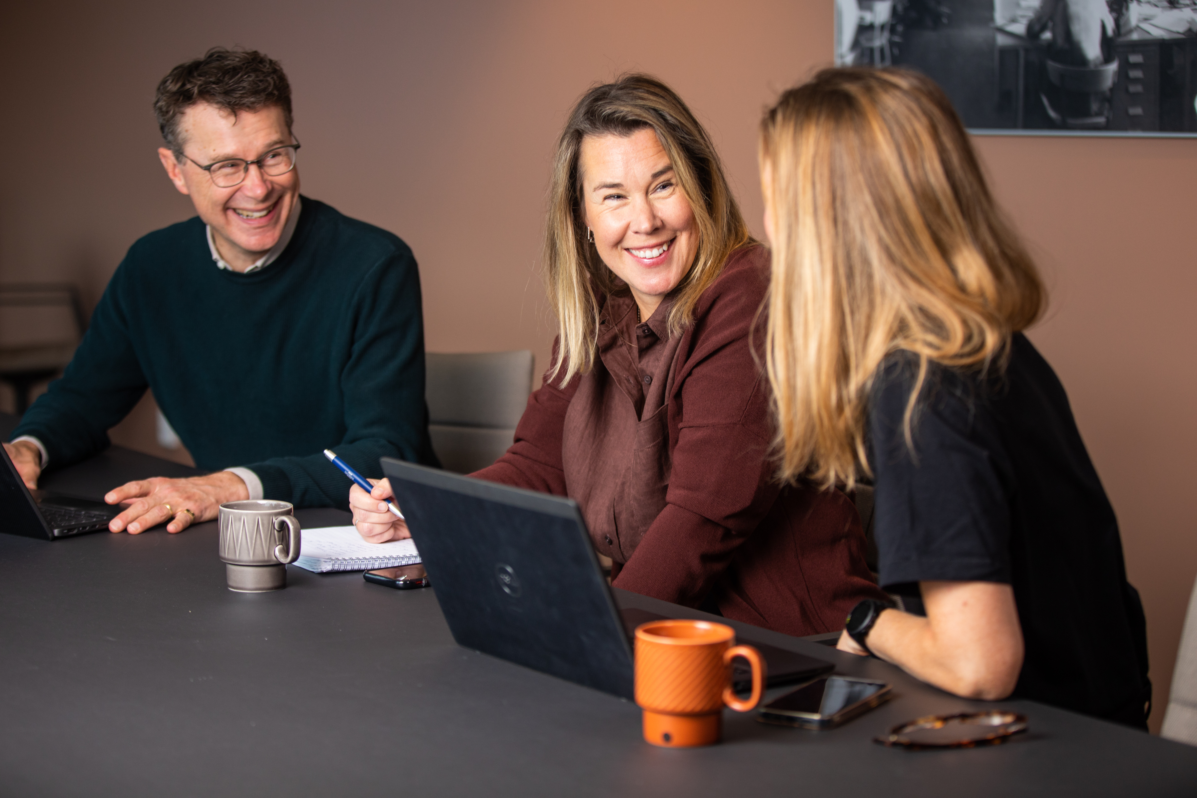 Handlingskraft och ärlighet är två av våra fyra värdeord.