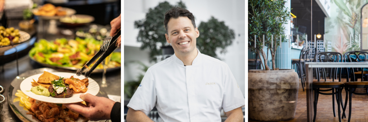 Enis Ileri driver Laziza tillsammans med Sadoo Iskandarani. H&aring;llbarhet &auml;r ett stort fokus i verksamheten och p&aring; Vistas takterrass kommer restaurangen ha en egen liten odling.