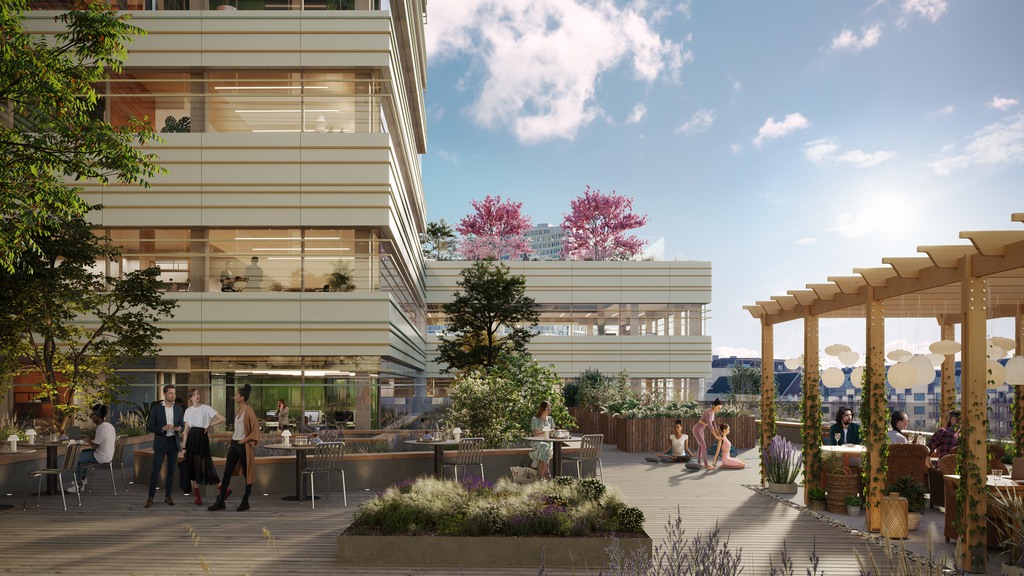 Första spadtaget för Vista i Hyllie togs i första kvartalet 2023.