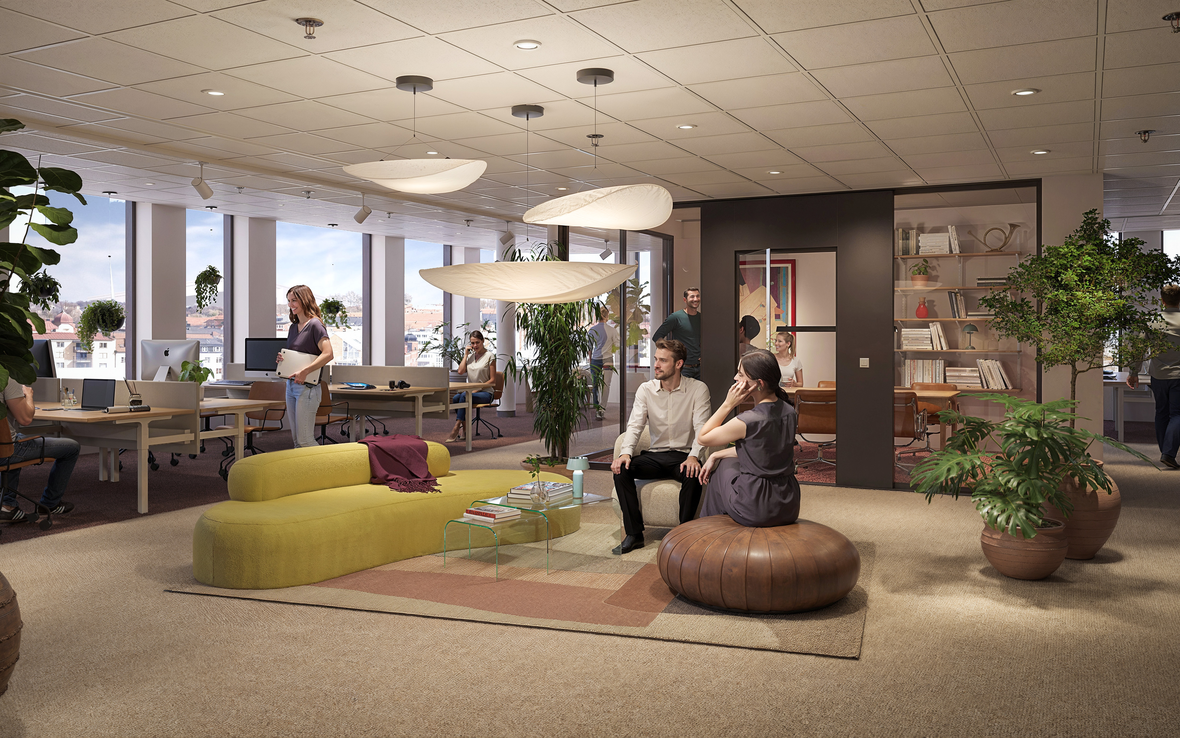 posthornet, kontorsyta