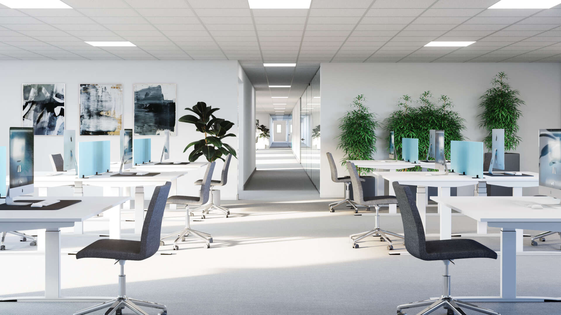 Kontorslokal granne med tågstationen