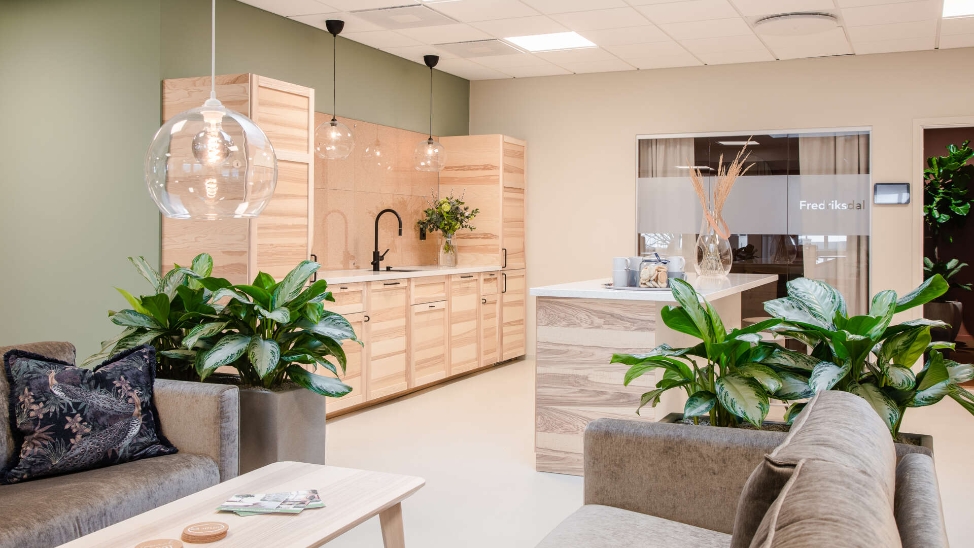 Smakfullt kontorshotell på Berga