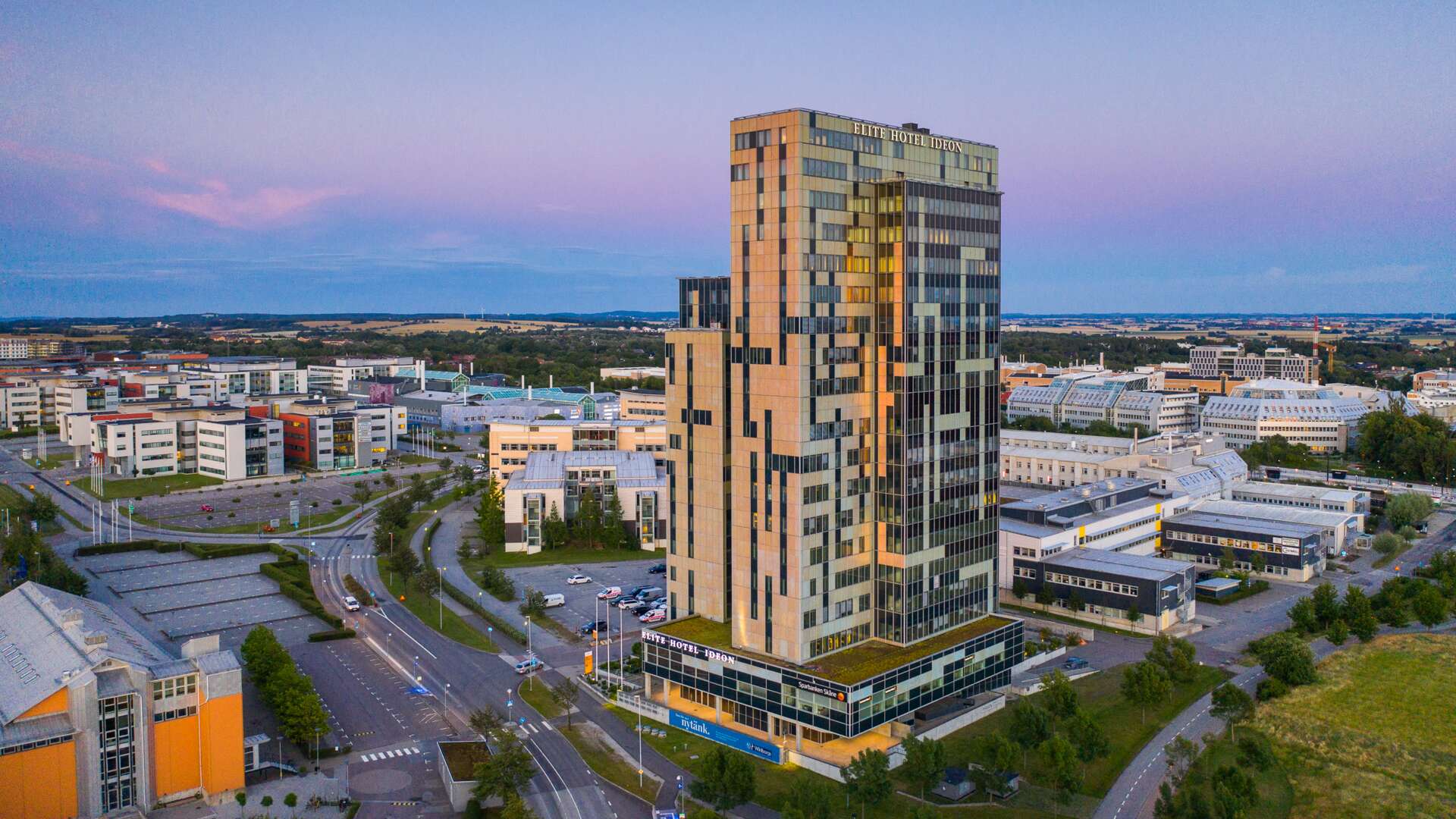 Syret 3 (Ideon Gateway), fastighet med lokaler för kontor, hotell och restaurang på Ideon Science Park i Lund.