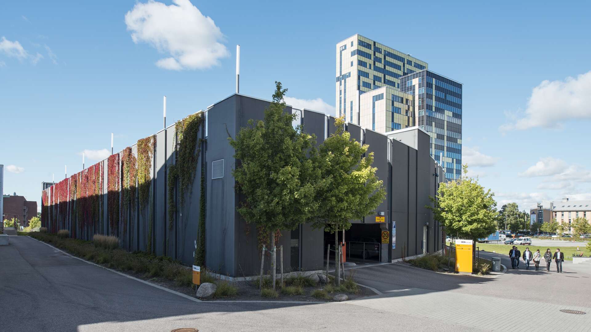 Syret 1, Delta P-hus, parkeringshus på Molekylvägen på Ideon Science Park, Lund.