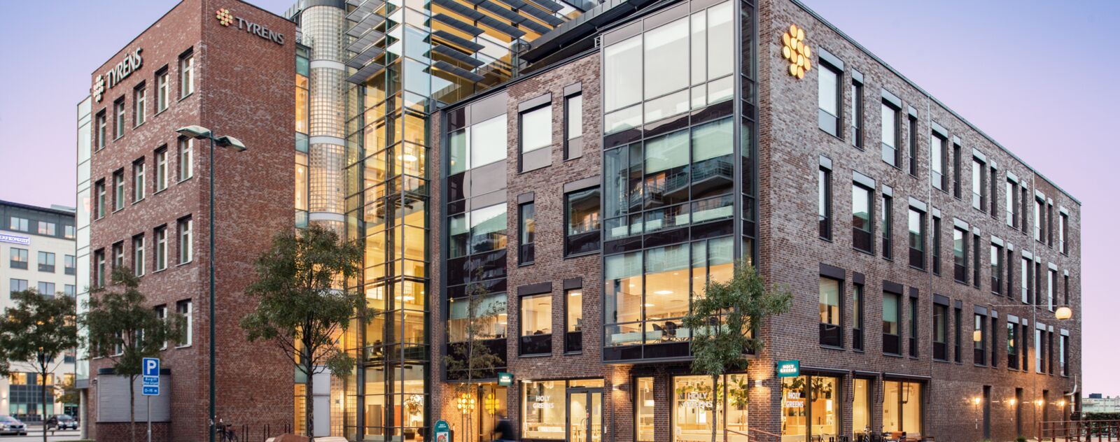 Till Tyréns bygge Wihlborgs om fastigheten Kranen 9 för att passa deras utökade behov av lokaler.