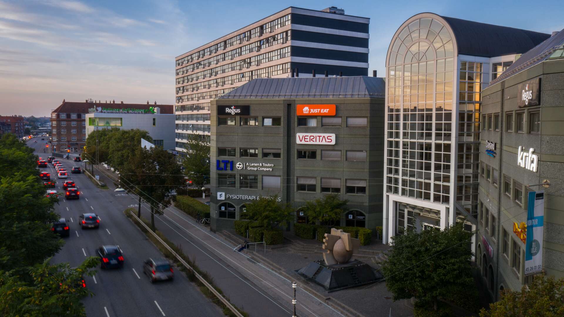 Wihlborgs är bland de största kontorsfastighetsägarna i Köpenhamn