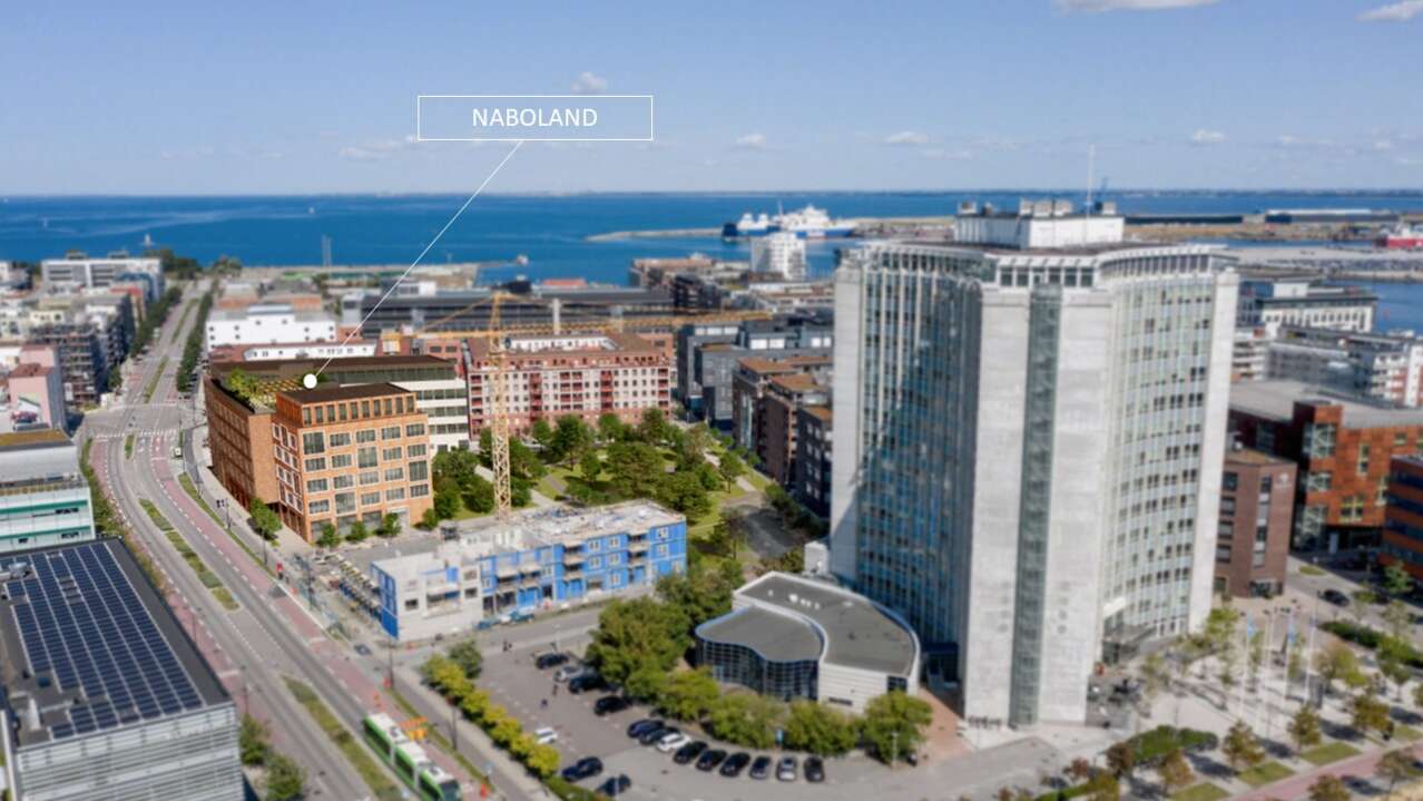 Nabolands placering.