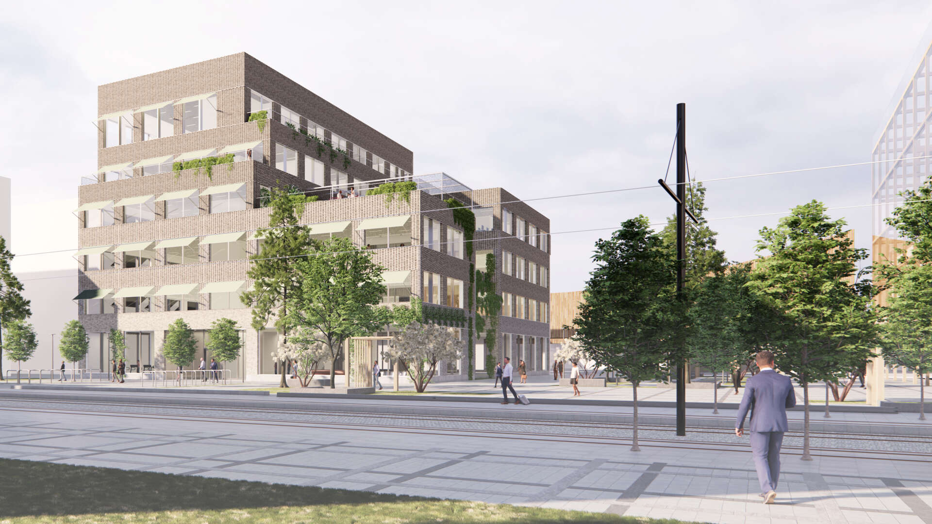 Illustration av fastigheten Spektra.