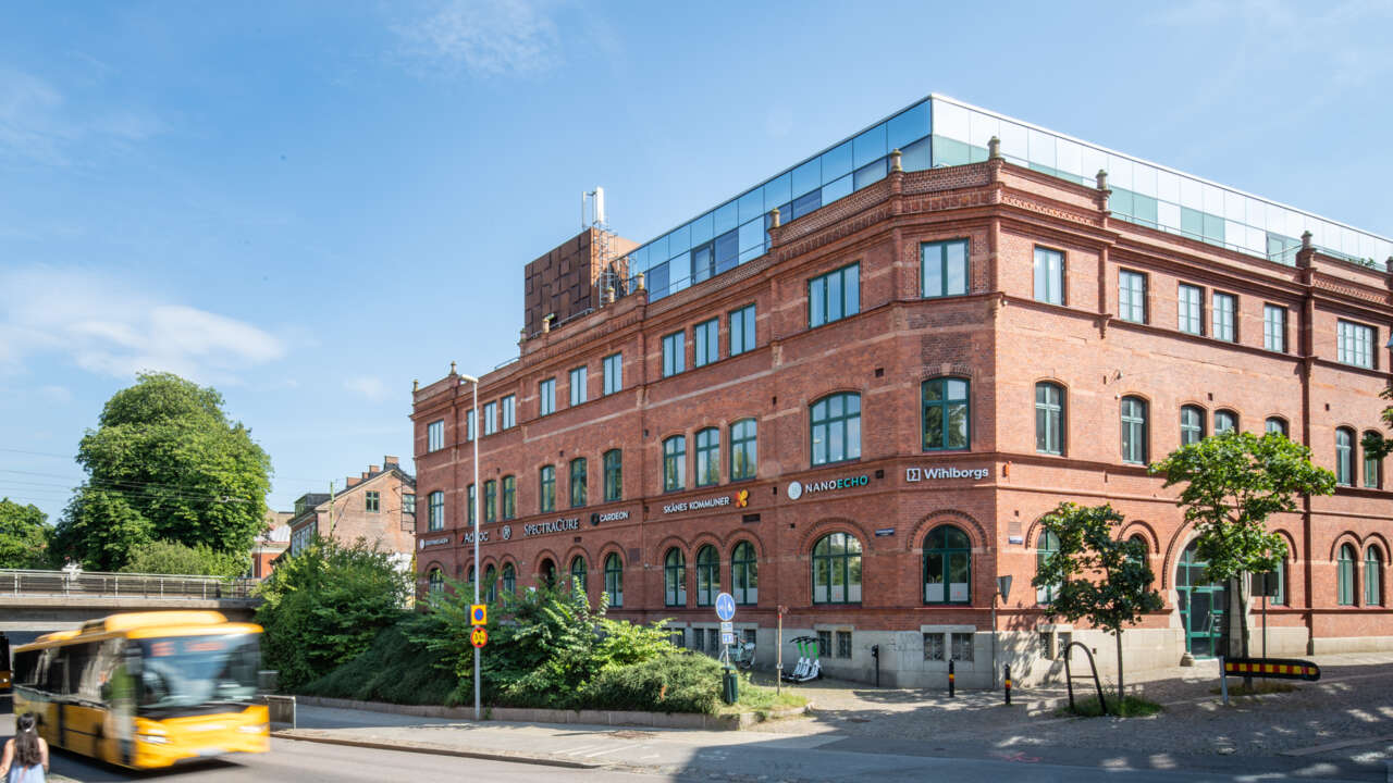 På taket till Armaturen 4 har du en fantastisk utsikt över Lund.