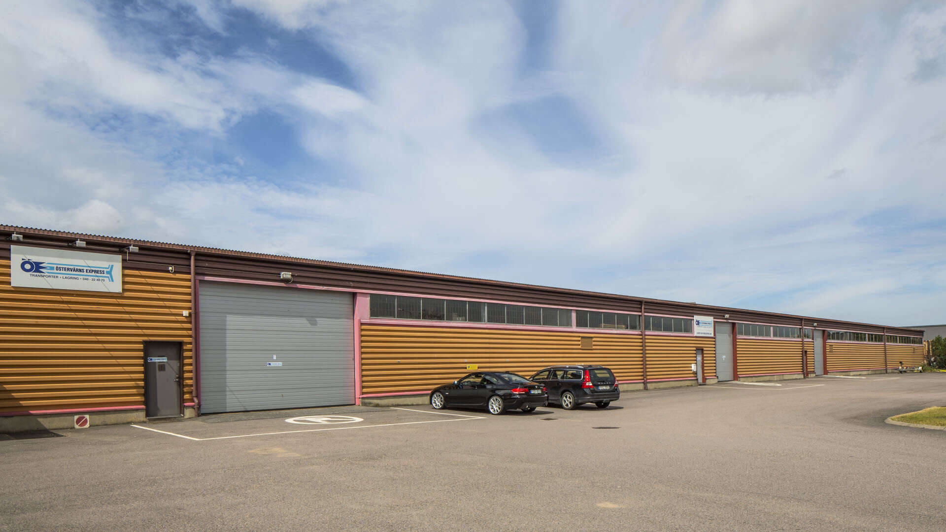 Kallager i Fosie med takskjutport