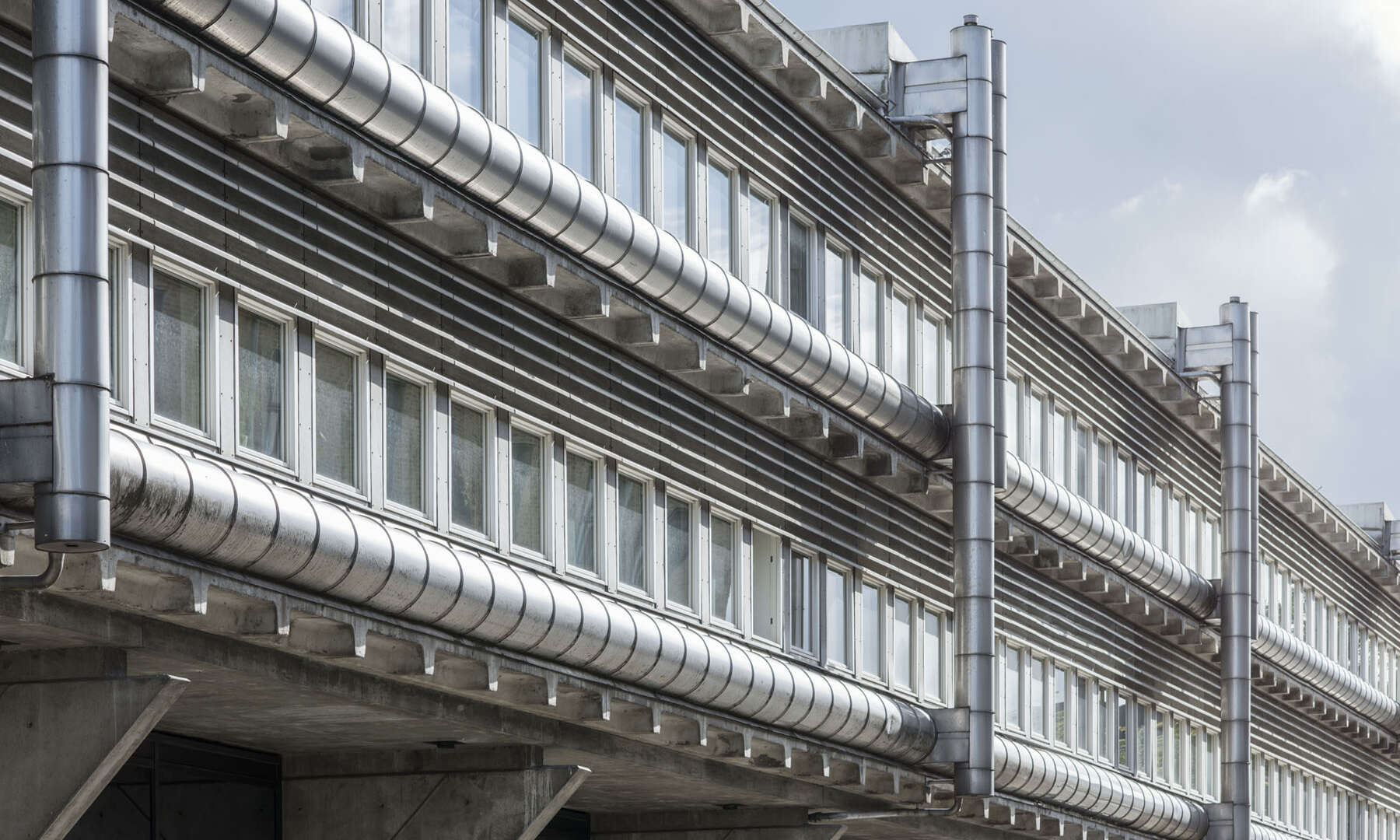 Detalj i fasaden på Karin 13.