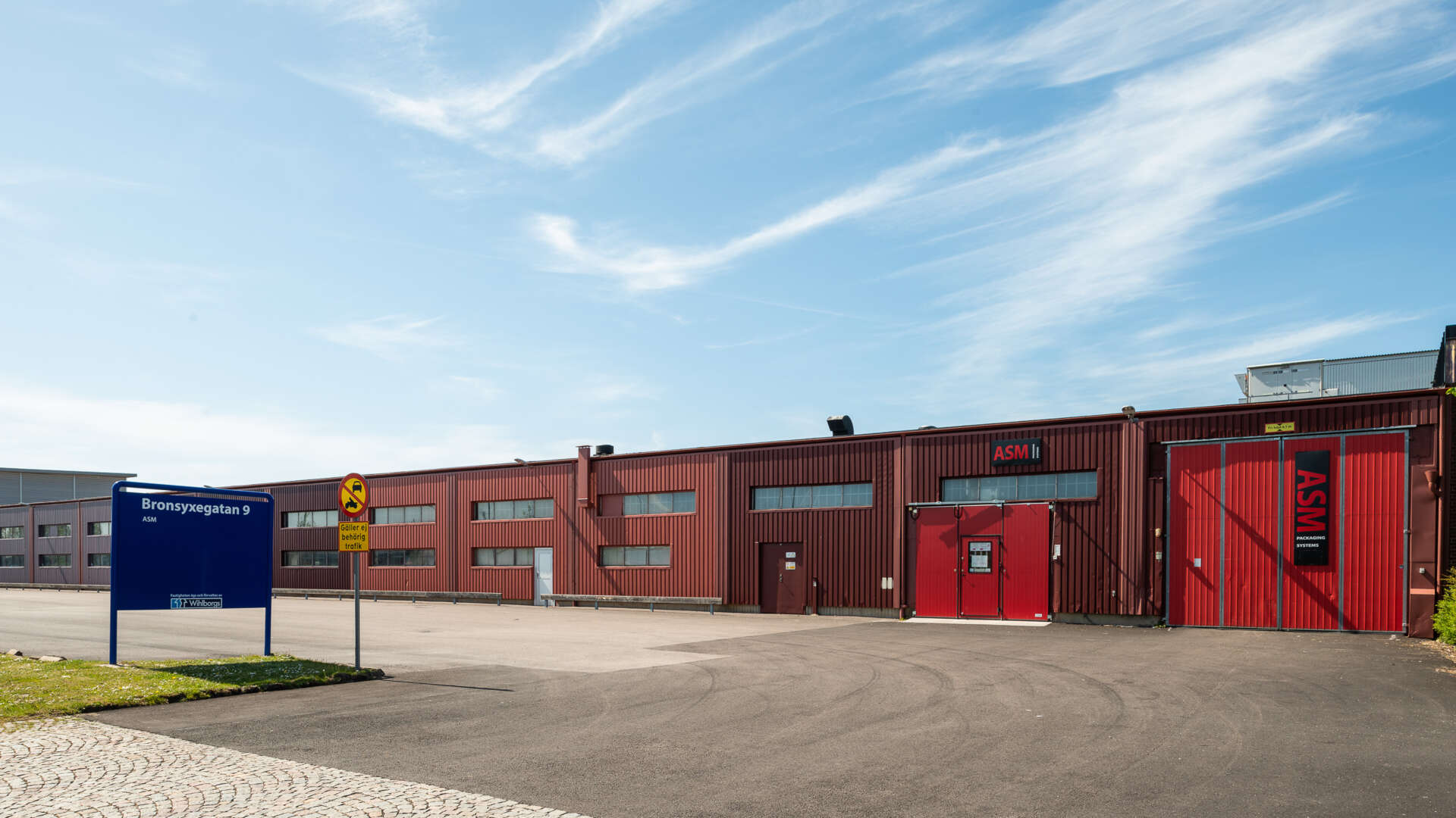 Portar i markplan på fastigheten Trindyxan 3 i Fosie.